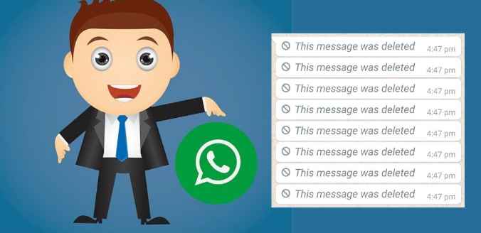 WhatsApp Par Delete Message Kaise Padhe